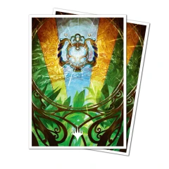Magic the Gathering CCG: Aetherdrift 105ct Apex Deck Protector sleeves Aetherspark